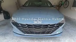 2022 Hyundai Elantra Hybrid Blue | Electric shadow color