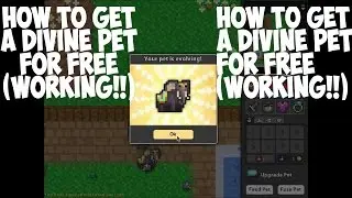 ROTMG - HOW TO GET A DIVINE PET FOR FREE!! (WORKING!!!)