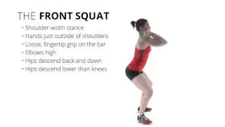Der Front Squat - Kniebeuge - CrossFit bei Roc Fitness Company