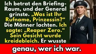 Der General fragte spöttisch nach meinem Rufnamen – bis ‚Reaper Zero‘ ihn erstarren ließ.“
