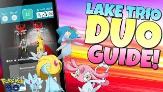 КАК СОЗДАТЬ ДУЭТ ОЗЕРНОГО ТРИО (Азельф, Юкси и Месприт) в Pok&eacute;mon GO!