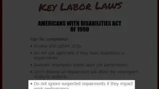 Americans With Disabilities Act of 1990