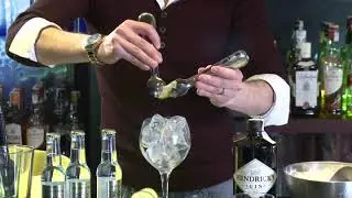Cómo preparar un 'gin tonic' con ginebra Hendricks