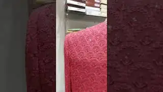 Embroidered Maroon Nawabi