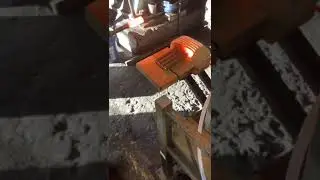 JLC-60KW End Forging: Iron Steel Bar Rod Induction Heating Machine Induction Forging Equipment