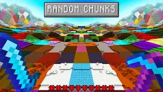 Minecraft, But The Chunks are RANDOM...