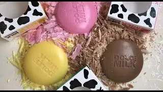 ASMR SOAP # 34 /Three round soaps / Три кругляша