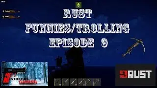 RUST - Funnies/Trolling Episode 9 The Door Camper Chase Down