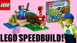 LEGO Minecraft Creeper Ambush (21177) SpeedBuild!