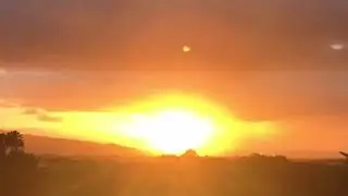 time lapse sunset and cloudy yellow sky || Time lapse video