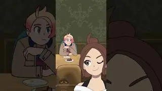 Harmony & Urbain eat breakfast #pok&eacute;mon #legendsza #pokemonlegendsza #animation #shipping #nintendo