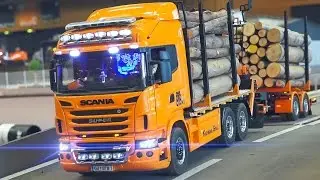 GREAT RC MODEL TRUCK & CONSTRUCTION SITE ACTION VOL.4*RC SCANIA*RC VOLVO*RC MB ACTROS