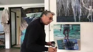 Юэн Маклеод беседует с Марией Столяр в своей студии