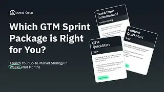 Which GTM Sprint Package is Right for You?