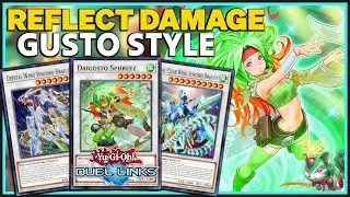GUSTO REFLECTS DAMAGE TO WIN! | INSANE TURN 1 Synchro Combo Setup [Duel Links Replay]
