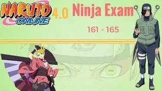 Naruto Online 4.0: Ninja Exam 161 - 165 | Wind Main