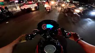 Night Ride Moto Vlog🥰 | Public Reactions 😍😳 On My New Pulsar 150 2023 Model | @RiderBoy Vaibhav