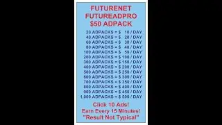 Futurenet / Futureadpro Advertising Plan Presentation in Hindi Part-(I)