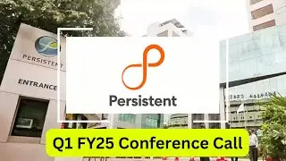 Persistent Systems Q1 2025 Conference Call🗣️ #conferencecall #concall #persistent #persistentsystems