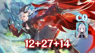 [5.6 Abyss] PUSHING THE LIMIT! C2 Arlecchino 53s Top Half Continuous Speedrun (ft. C0 Citlali)
