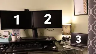 How to install/setup one, two, or three monitors on one computer