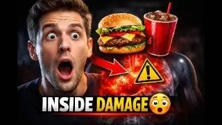This Is What One Burger & Cold Drink Does Inside Your Body.😱 |3D Animation| #facts #viral #science