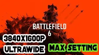 Battlefield 6 Campaign  3840x1600 Ultrawide on AMD 9900X3D/RTX 5090 Max Setting No Dlss Gameplay