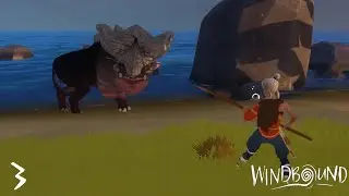 Windbound: How to beat a Gorehorn. | Windbound PS4 Pro Gameplay #3