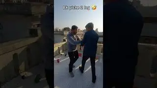 kales hogya ek ke piche 2 log 😂🤣 🔥 #viral #funny #babal #jagdamjagdi #comedyshorts #kales