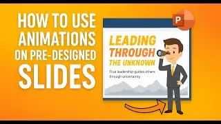 How to Use PowerPoint Animations in Predesigned Slides | AI Presentation Maker Tutorial