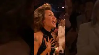 Miley Cyrus Reacts to Winning First Grammy