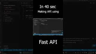 How To Create Your Very First API With FastAPI