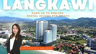 Earn up to RM6,000 rental income per month - BEST beachfront investment of 2023 @ Langkawi 🏝️