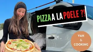 PIZZA À LA POÊLE ?! Dans un #vanamenage possible ? #vanlife #food #pizza