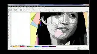 Taroh Warna Sembarangan - Tutorial WPAP (CorelDraw X5) #4