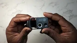 200X Pocket Microscope with Universal Phone Clip Review!