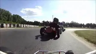Kartbahn Lohsa onboard 50 ccm Simson KCT Kart Classic Trophy vintage kart