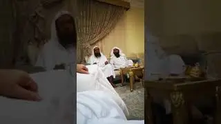 ‏زيارة الشيخ حماد الرسي للشيخ أحمد المنصور وطلب منه أن يخطب فخطب على طريقته