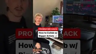 How To Collab With Bigger Producers #shorts #producer #musicproducer