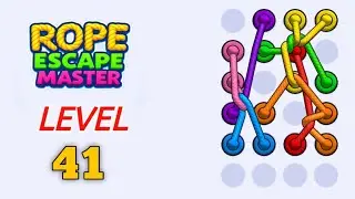 Rope Escape Master Level 41 walkthrough solution 