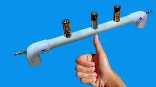 Never have to buy a new battery! Recycle old AA batteries in a flash!