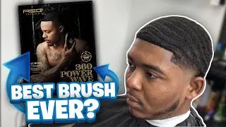 360 WAVE PROCESS | BOW WOW 360 WAVE BRUSH REVIEW | HOW TO START 360 WAVES WOLFING