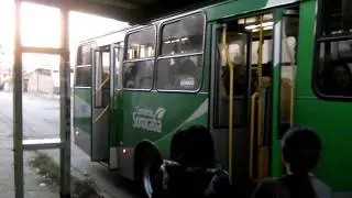 Greve em Sorocaba: Onibus andando em Comboio