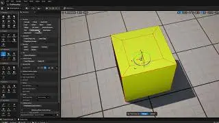 UE5.1 PolyEd Modeling Part 7 - Cut Face