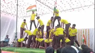 N.R public school surela 2026 REPUBLIC DAY program stunt part I #stunt 