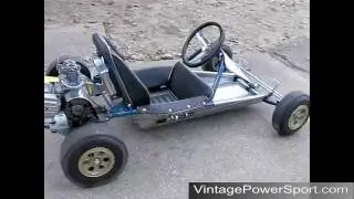 Vintage Bonanza Racing Kart