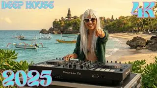 Deep House Tropical Summer Vibes 2025 🌞 Vocal Chill Essentials • 4K UHD  (vol12)