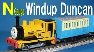 【 Thomas & Friends きかんしゃトーマス 】 Ngauge Windup Duncan カプセルプラレール ダンカン Nゲージ化