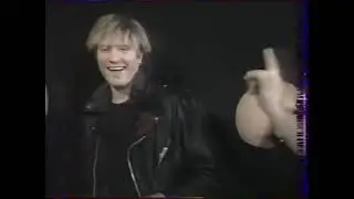 Simon Le Bon (Duran Duran) confronted to the strange humor of Jango Edwards (+a  nod to his mother)