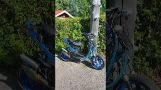 Blir bra det h&auml;r! Delar fr&aring;n SveduTuning.se💙 #2fast #moped #70cc #50cc #aerox #yamaha #mopo